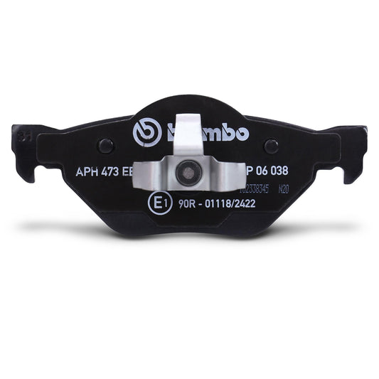 BREMBO P06038 Brembo P06038 Low-Met Rear Disc Brake Pad Set BMW/BMW (BRILLIANCE) OE# 34216790761