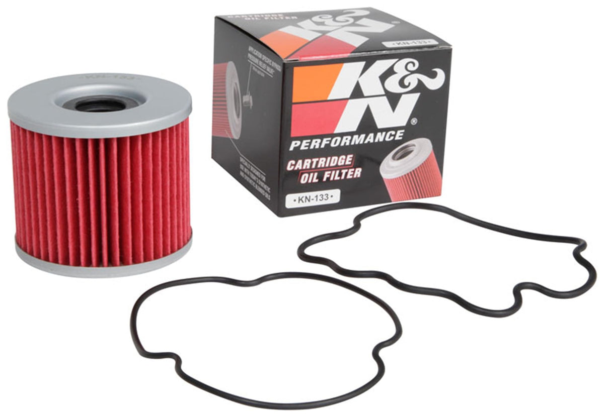 K&N FILTER KN-133 K&N Motorcycle Oil Filter: High Performance, Premium, KN-133