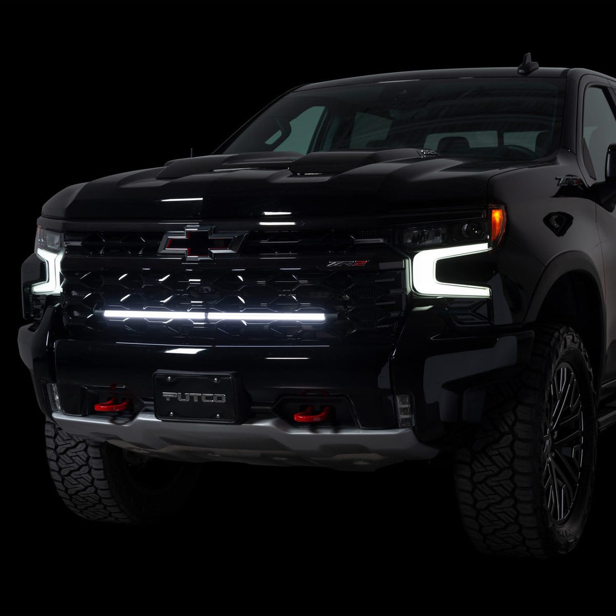 Putco 310037 Putco Virtual DRL LED Grille Lights - 37" Light Bar - Fits Chevy Silverado/GMC Sierra 15-25, Ford SuperDuty F250+ 11-25
