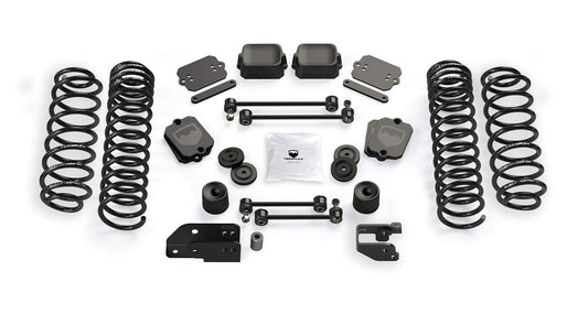 TERAFLEX 1356000 TeraFlex JL 4dr: 3.5” Coil Spring Base Lift Kit – No Shock Absorbers