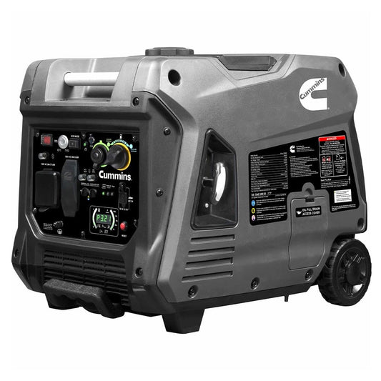 CUMMINS NW A074Z437 Cummins Onan P4500iDF Dual Fuel Inverter Generator, 4500W Gas, 4050W LP