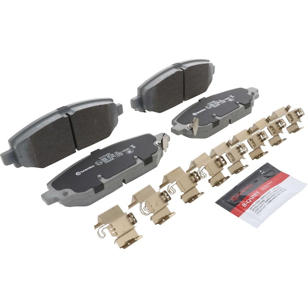 BREMBO P37025N Brembo P37025N DISCBRAKEPADSET NAOCERAMIC
