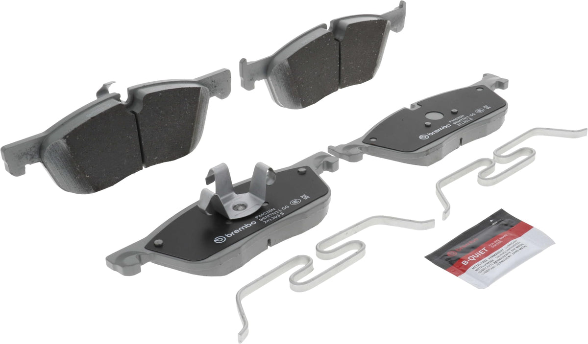 BREMBO P44026N Brembo P44026N Premium Ceramic Front Disc Brake Pad Set LAND ROVER OE# C2C41984