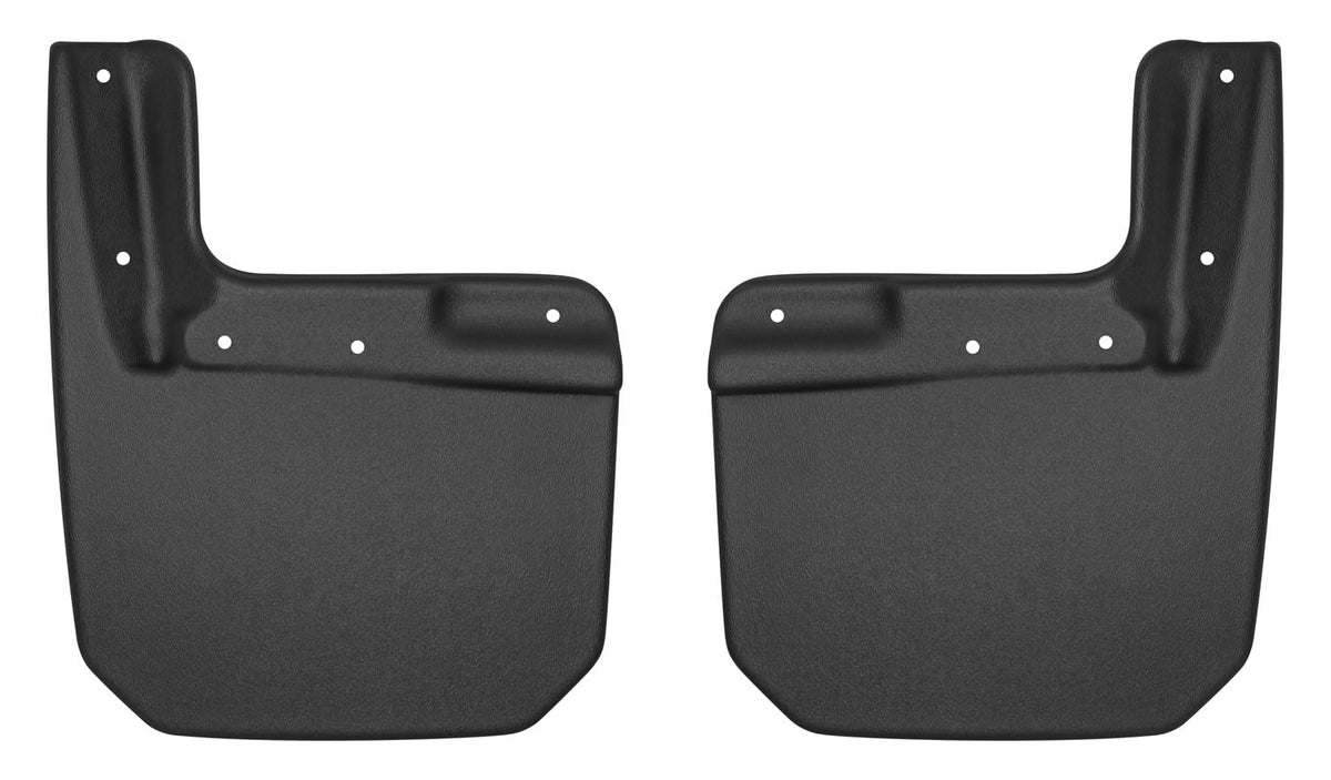 Husky Liners 58151 Husky Liners Custom Mud Guards – Fits 2018-2026 Jeep Wrangler JL,Unlimited, 2 dr. & 4 dr. – Front Set, 2-pc Black - 58151