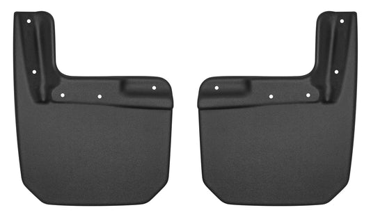 Husky Liners 58151 Husky Liners Custom Mud Guards – Fits 2018-2026 Jeep Wrangler JL,Unlimited, 2 dr. & 4 dr. – Front Set, 2-pc Black - 58151