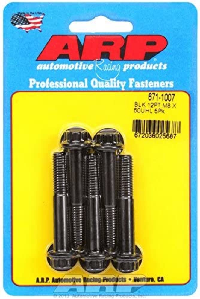 ARP 671-1007 Arp 671-1007 M8 X 1.25 X 50 12PT BLK