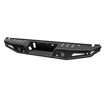 TRAILFX RPRB001TI TrailFX Rear Bumper Fits 2016-2023 Toyota Tacoma Matte Black Powder Coated Steel, One-Piece Design,OE Sensor Compatible, Hitch Compatible Bolt-On Bumper TrailFX RPRB001TI