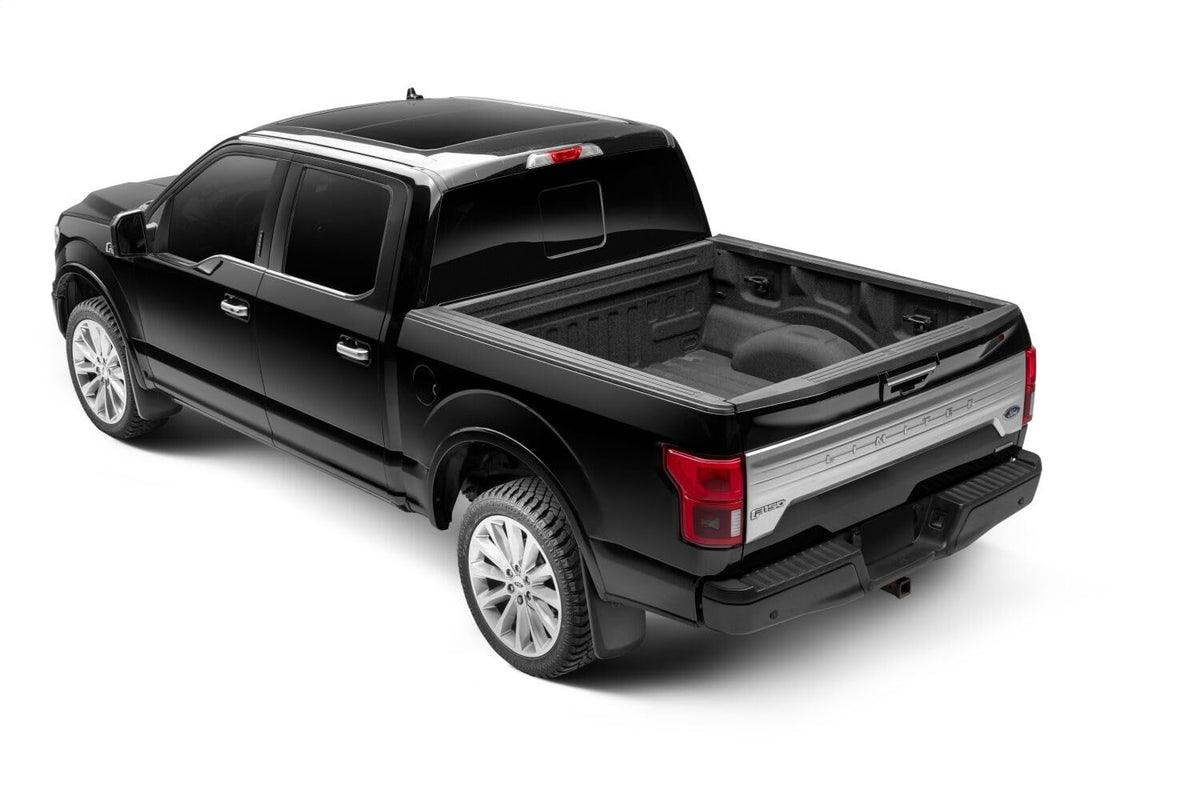 Husky Liners 58456 Husky Liners - Front & Rear Mud Guards – 2015-2020 Ford F-150 w/OEM Fender Flares, Front & Rear Set - Black, 4 Pc – 58456