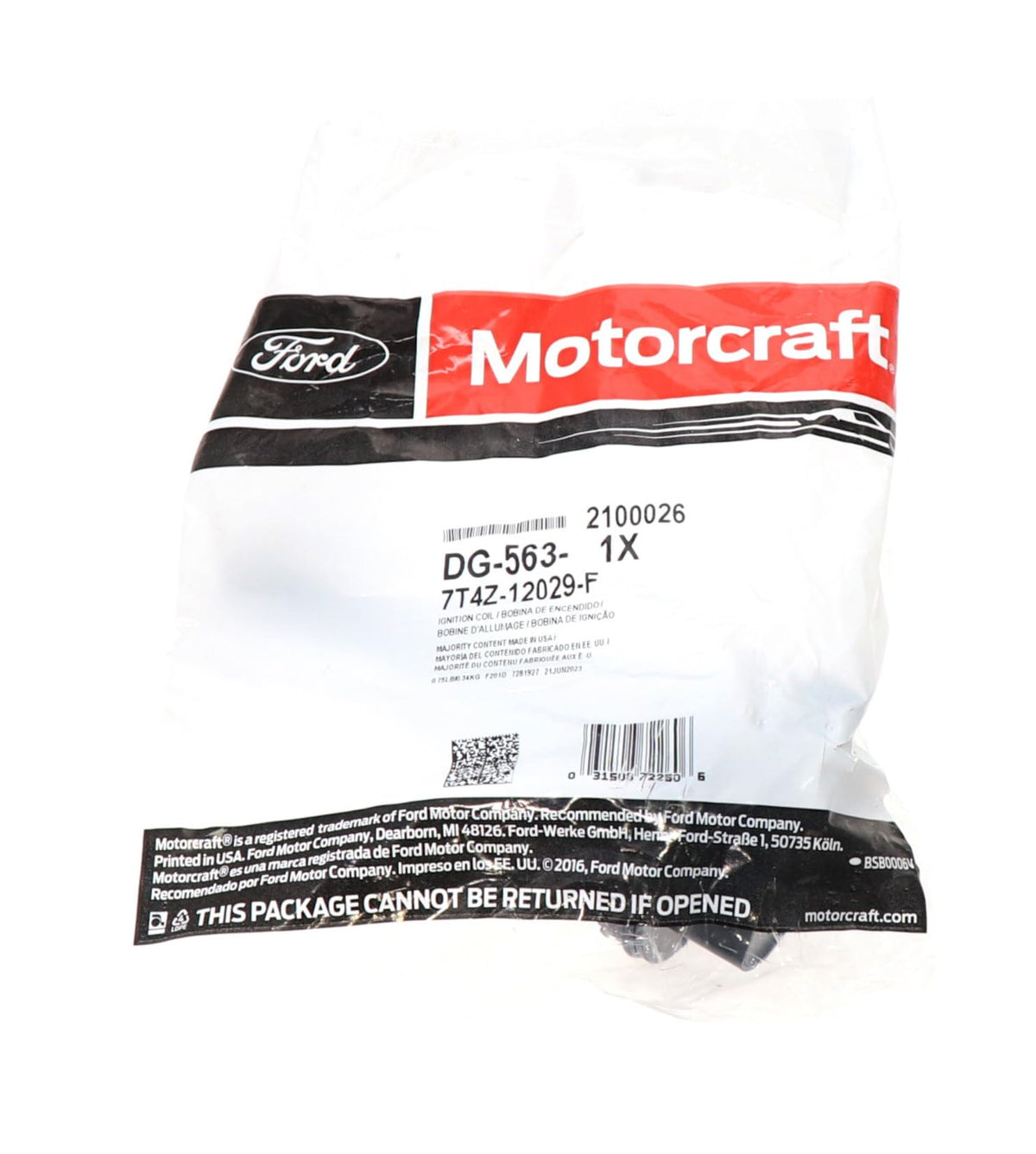 Motorcraft DG563 Coil Asy
