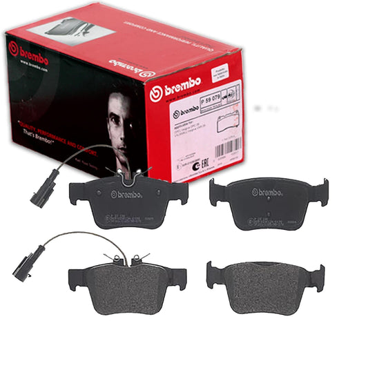 Brembo P23180 Low-Met Rear Disc Brake Pad Set MASERATI OE#