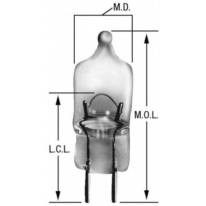 WAGNER BP891 Wagner Lighting BP891 Standard Multi-Purpose Light Bulb Card of 1