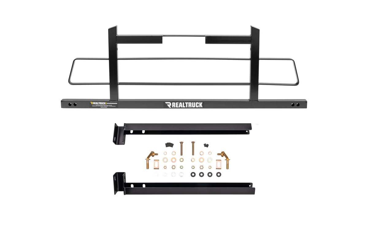 BACKRACK 30221TB31 RealTruck BACKRACK Hardware Kit for use w/ 31" Toolbox, Black, No Drill | 30221TB31 | Fits 2017-2023 Ford F-250/F-350