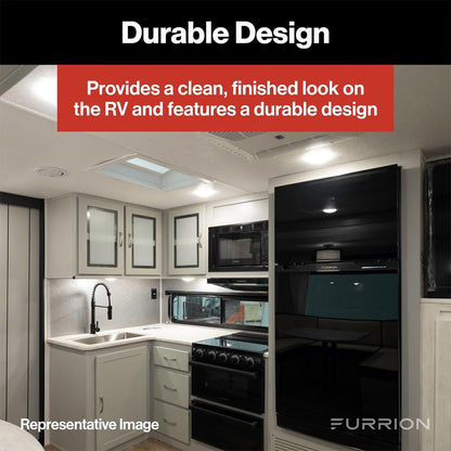 FURRION LLC FWH41EA-BL-AM Furrion 18.1" x 16.1" Black Retrofit Door for Tankless RV Water Heating System FWH41EA-BL-AM