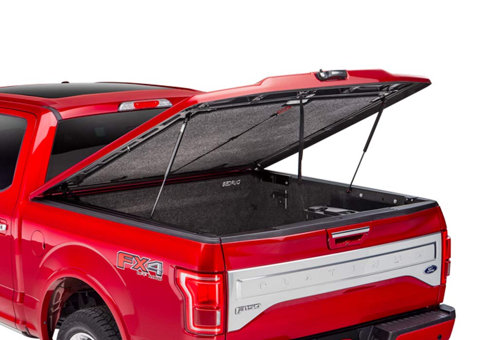 RealTruck UC2208L-M7 RealTruck UnderCover Elite LX One-Piece Truck Bed Tonneau Cover – UC2208L-M7 – Fits 2021 - 2025 Ford F-150 (M7 - Carbonized Gray) 5' 7" Bed (67.1")
