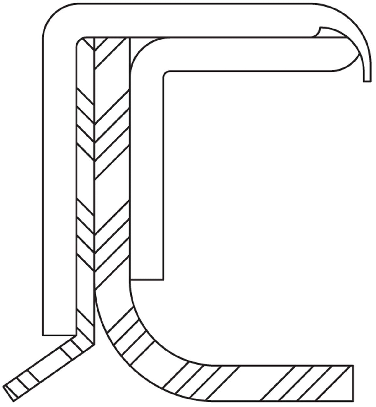 NATIONAL 39803 National 39803 Engine Crankshaft Seal for 1994-2009 Dodge Ram 2500