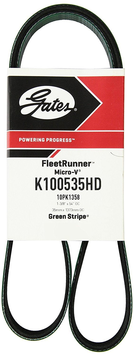 Gates K100535HD V-RIBBED BELT (HEAVY DUTY