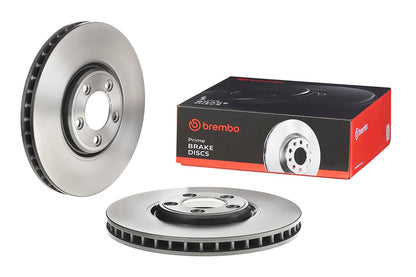 BREMBO 09A52811C02 Brembo 09.A528.11 UV Coated vented Front Brake Rotor DAIMLER/JAGUAR OE# C2C8354