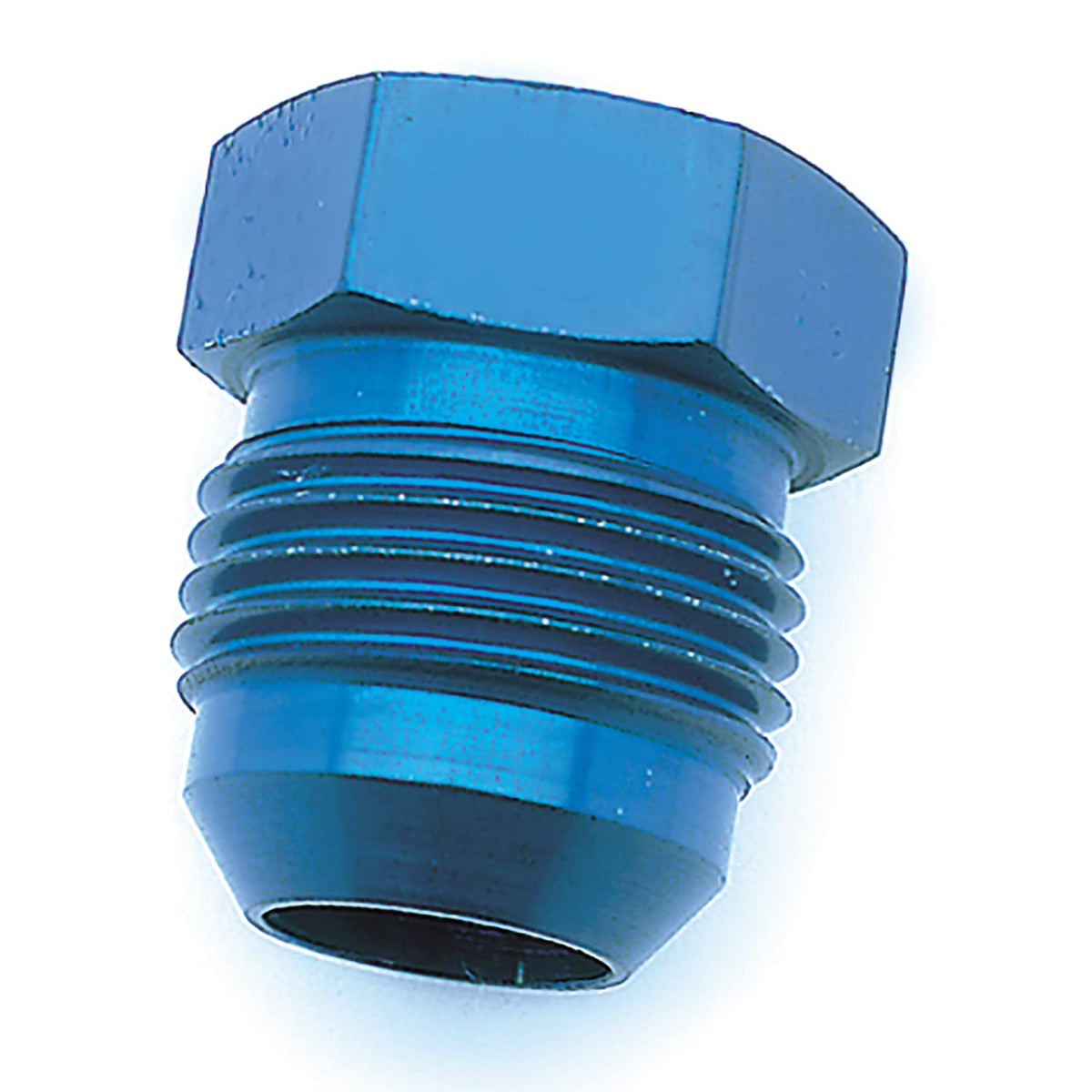 SPEEDFX 561006 SpeedFX Fitting Plug/Fitting Cap 561006, Flare Plug, 10AN, Anodized, Blue, Aluminum, Single