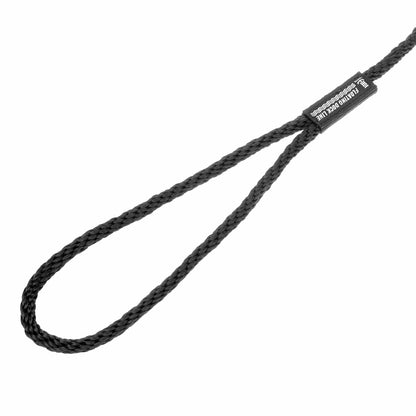 T-H MARINE BE-CO-52924-DP T-H Marine Premium MFP Floating Dock line with Spliced Eye and Chafe Guard - 3/8" x 15' (Black)