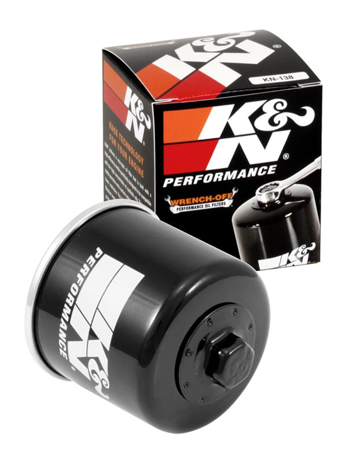 K&N FILTER KN-138 K&N Motorcycle Oil Filter: High Performance, Premium, KN-138