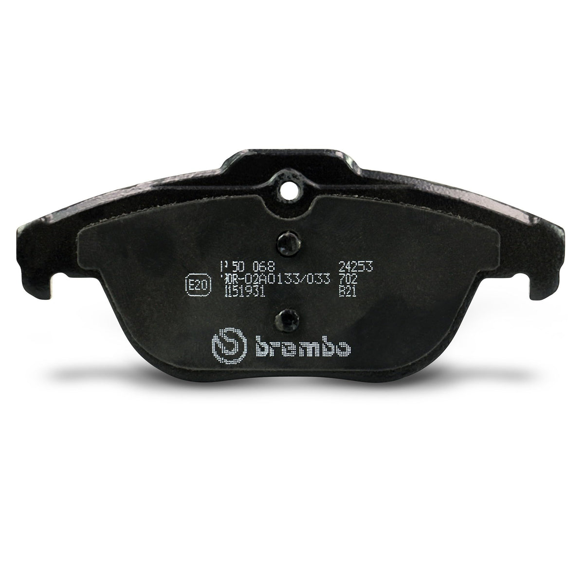 BREMBO P50068 Brembo P50068 Low-Met Alloy Steel Rear Disc Brake Pad Set MERCEDES-BENZ/MERCEDES-BENZ (BBDC) OE# A0054208120