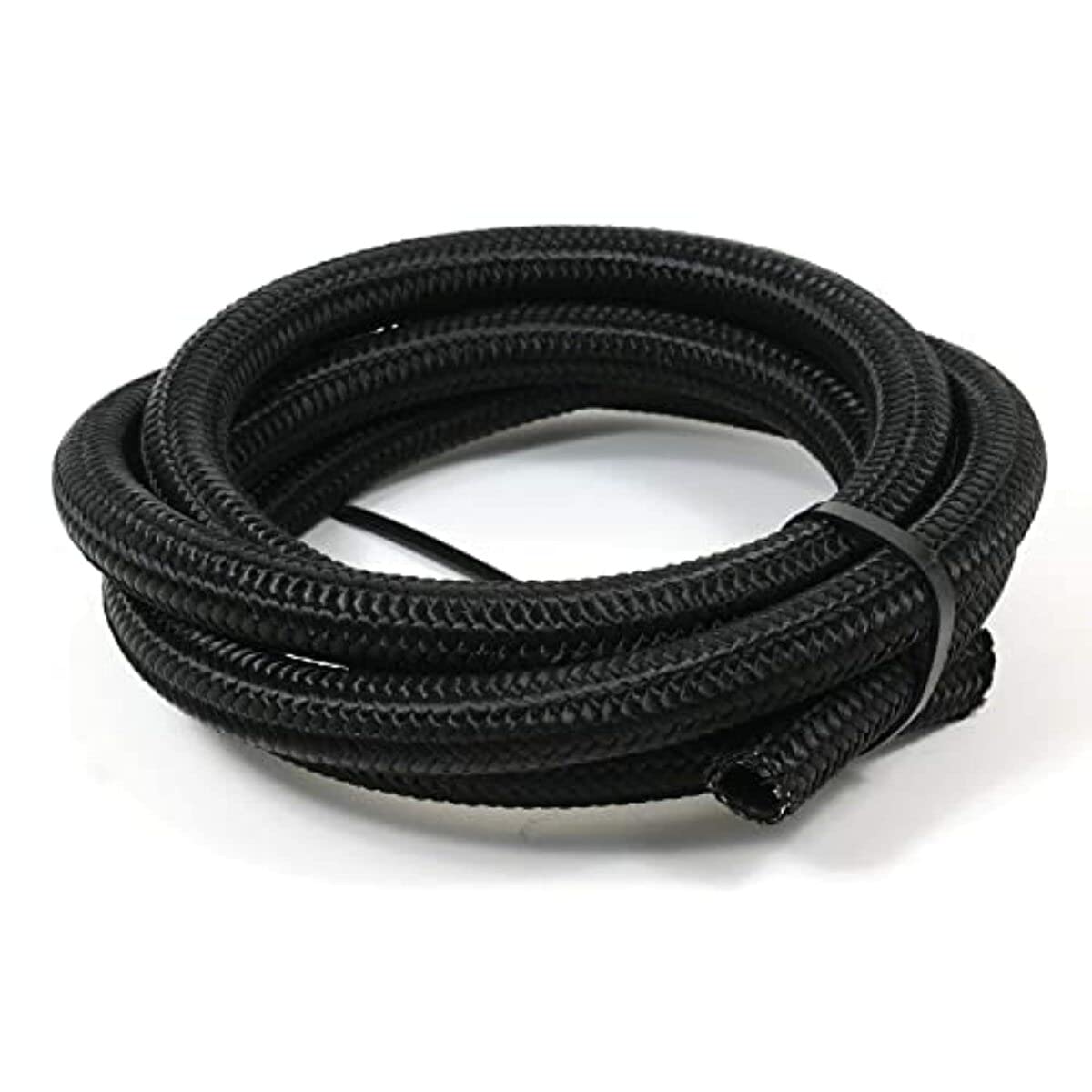 SPEEDFX 5350420 Speedfx 5350420 BLK NYLON SS BRD HOSE -4AN X 20'
