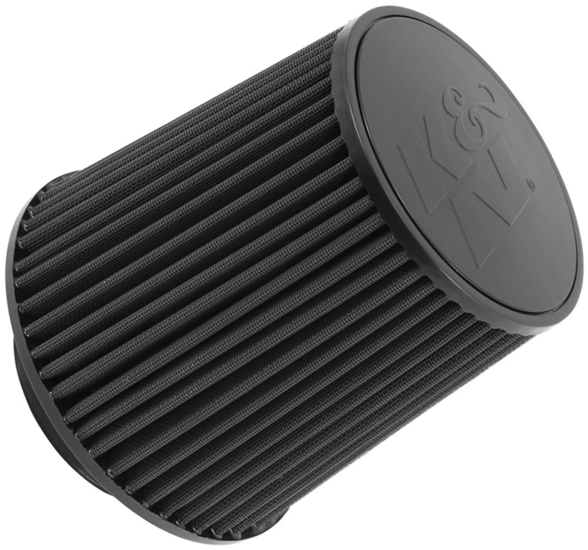 K&N FILTER RU-5283HBK K&N Dryflow Lifetime Universal Clamp-On Air Filter: Dry Synthetic, Washable, Oil-Free: Flange Diameter: 4.5 In, Filter Height: 8 In, Flange Length: 1.5 In, Shape: Round Tapered, RU-5283HBK