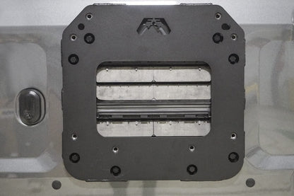 FAB FOURS FB21-Y5251T-1 Fab Fours FB21-Y5251T-1 Tire Carrier Relocation Bracket fits 21-23 Ford Bronco - 2 Stage Black Powder Coated