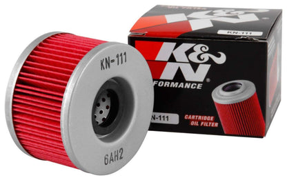K&N FILTER KN-111 K&N Motorcycle Oil Filter: High Performance, Premium, KN-111