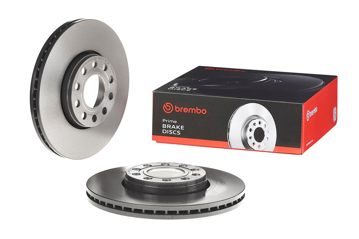 BREMBO 09A42811C02 Brembo 09.A428.11 UV Coated vented Front Brake Rotor SKODA/VW OE# 4B0615301B