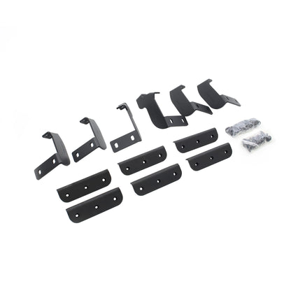 GO RHINO D14436T Go Rhino Dominator Xtreme D1 Sidestep & Brackets | Mild Steel, Textured Black | D14436T | Fits 2022-2024 Toyota Tundra Crew Max Pickup
