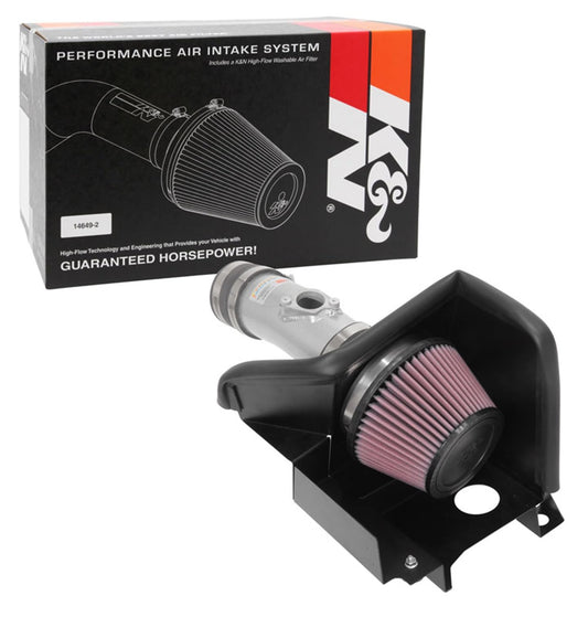 K&N FILTER 69-1506TS K&N Cold Air Intake System: High-Flow Air Filter, Increase Performance & Acceleration: Compatible with 2018-2022 Honda: Accord, 69-1506TS