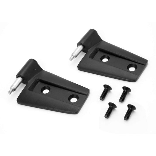 RUGGED RIDGE 11202.23 Rugged Ridge Door Hinge Kit for Jeep Wrangler JK | Steel, Black | 11202.23 | Fits 2007-2018 Jeep Wrangler JK