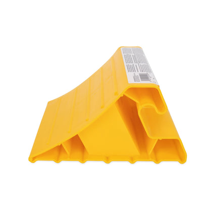 CAMCO 44492 Camco Super Wheel Chock for Trailers & RVs - Large, Heavy Duty Trailer Wheel Chock Constructed of Durable Plastic w/UV inhibitors - Use w/Tires Up to 29-inches - Re-Hitch in Confidence – 44492