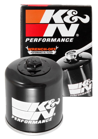 K&N KN-128 Motorcycle Oil Filter: High Performance, Wrench
