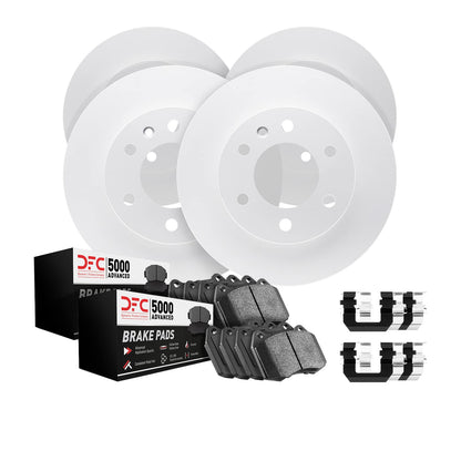 Dynamic Friction 4514-01005 DFC Front Rear Brake Kit