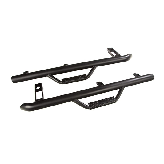 RUGGED RIDGE 11596.11 Rugged Ridge | Spartan Nerf Bar Kit, Textured Black | 11596.11 | Fits 1997-2006 Jeep Wrangler TJ
