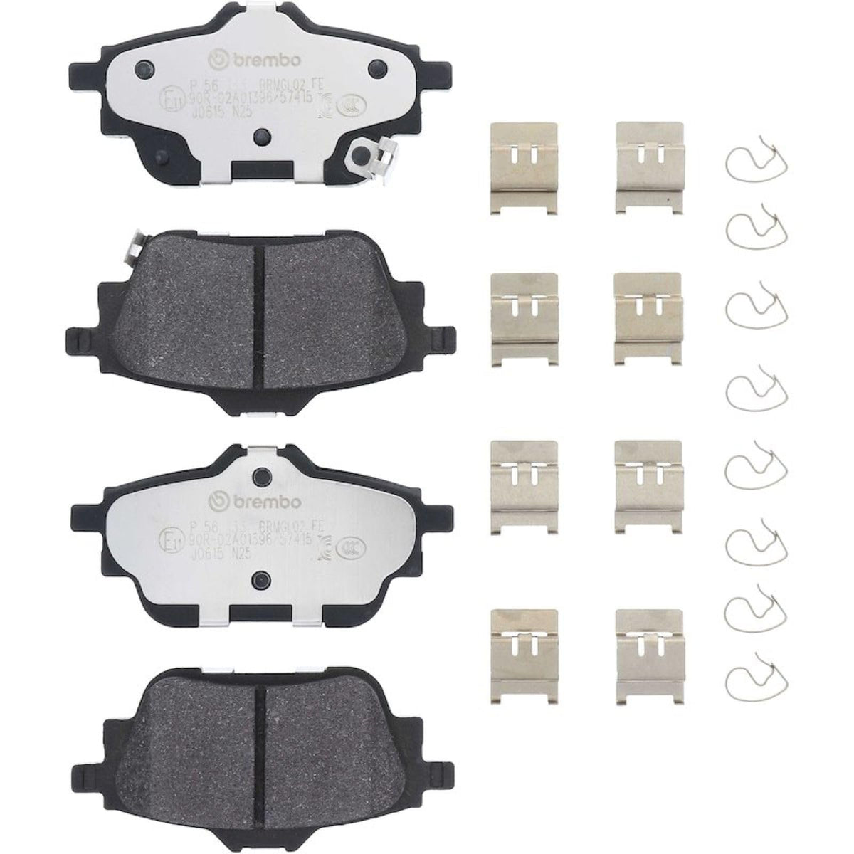 BREMBO P56133 Brembo P56133 DISCBRAKEPADSET LOWMETAL