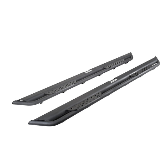 GO RHINO DT4432T Go Rhino Dominator Xtreme DT Sidesteps & Brackets | Cab Length, Mild Steel, Textured Black | DT4432T | Fits 2024 Toyota Tacoma Double Cab