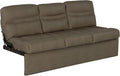Thomas Payne RV Jackknife Sofa, 68", Transitions to Bed, Fold-Down Center, Cupholders, PolyHyde Fabric, High-Density Foam, Included Kickboard, Grummond - 2020129838