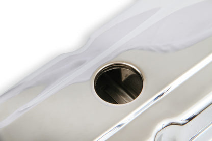 MR GASKET 9800 Mr. Gasket 9800 Chrome Valve Covers - Dual Cap Holes
