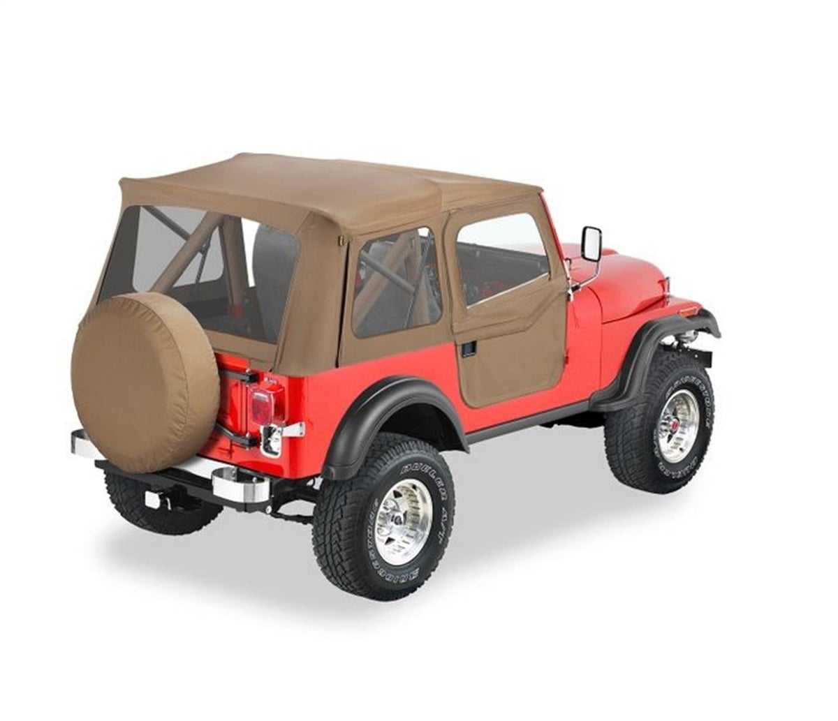 BESTOP 51597-04 Bestop Supertop Classic Tan 5159704 for Jeep CJ5 1976-1983
