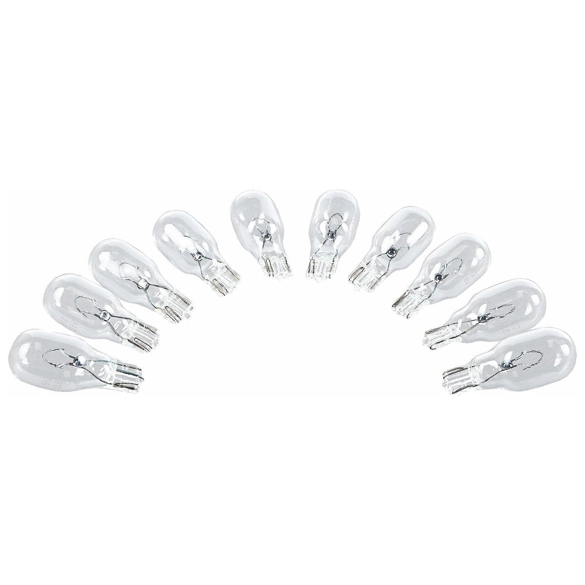 CAMCO 54766 Camco 54766 Replacement 912 Interior Light Bulbs for Auto, RV, Marine, 12.8 Volts and Produce 1 Watt, Built To Last 1000 Hours, (10 Pack)