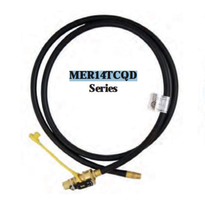 AP PRODUCTS MER14TCQD-144P AP Products Marshall Excelsior MER14TCQD-144P 12' Quick Connect LP Hose
