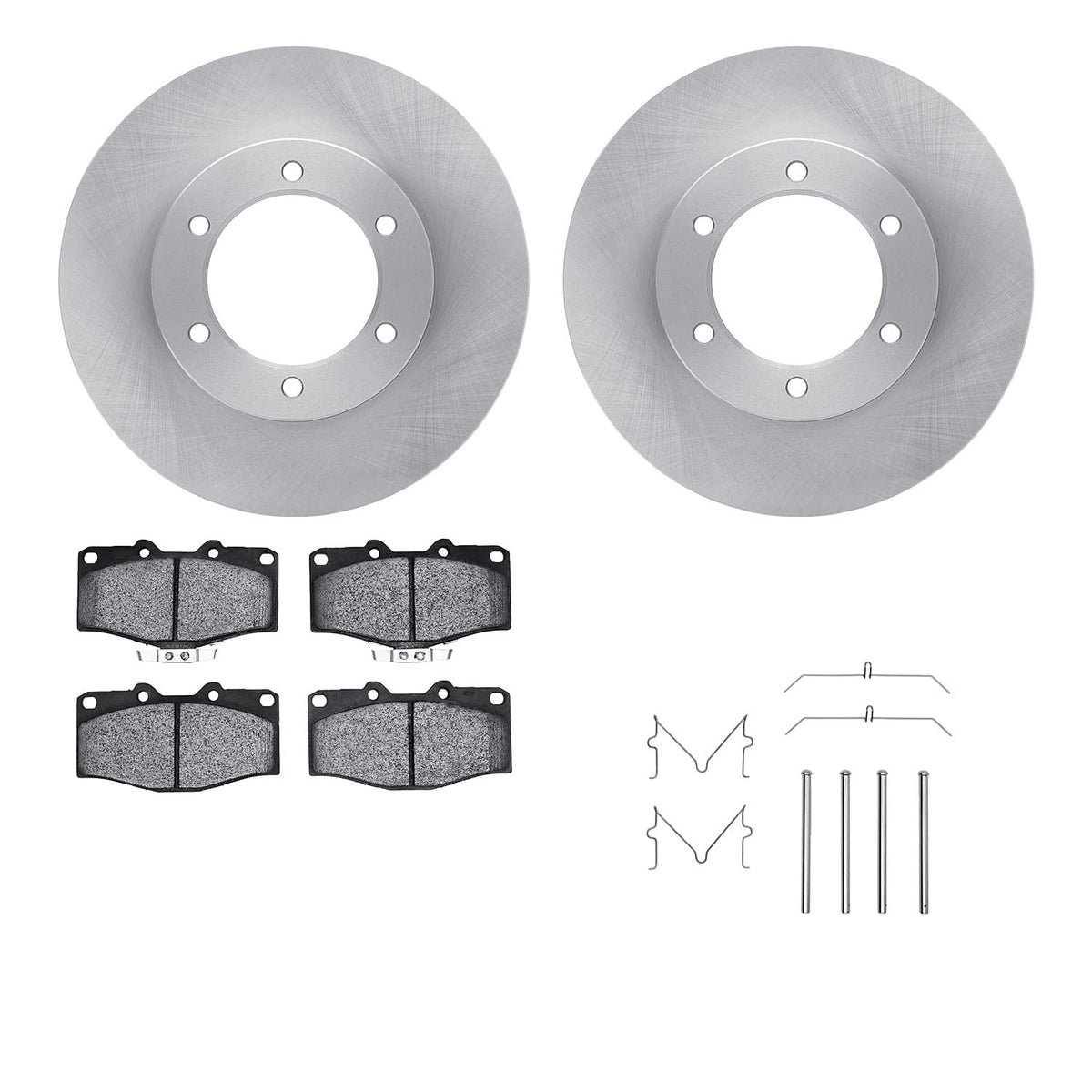 Dynamic Friction 6512-76564 Front Brake Kit