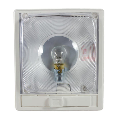 ARCON 11824 Arcon 11824 Double Light with Optic Lens and White Base