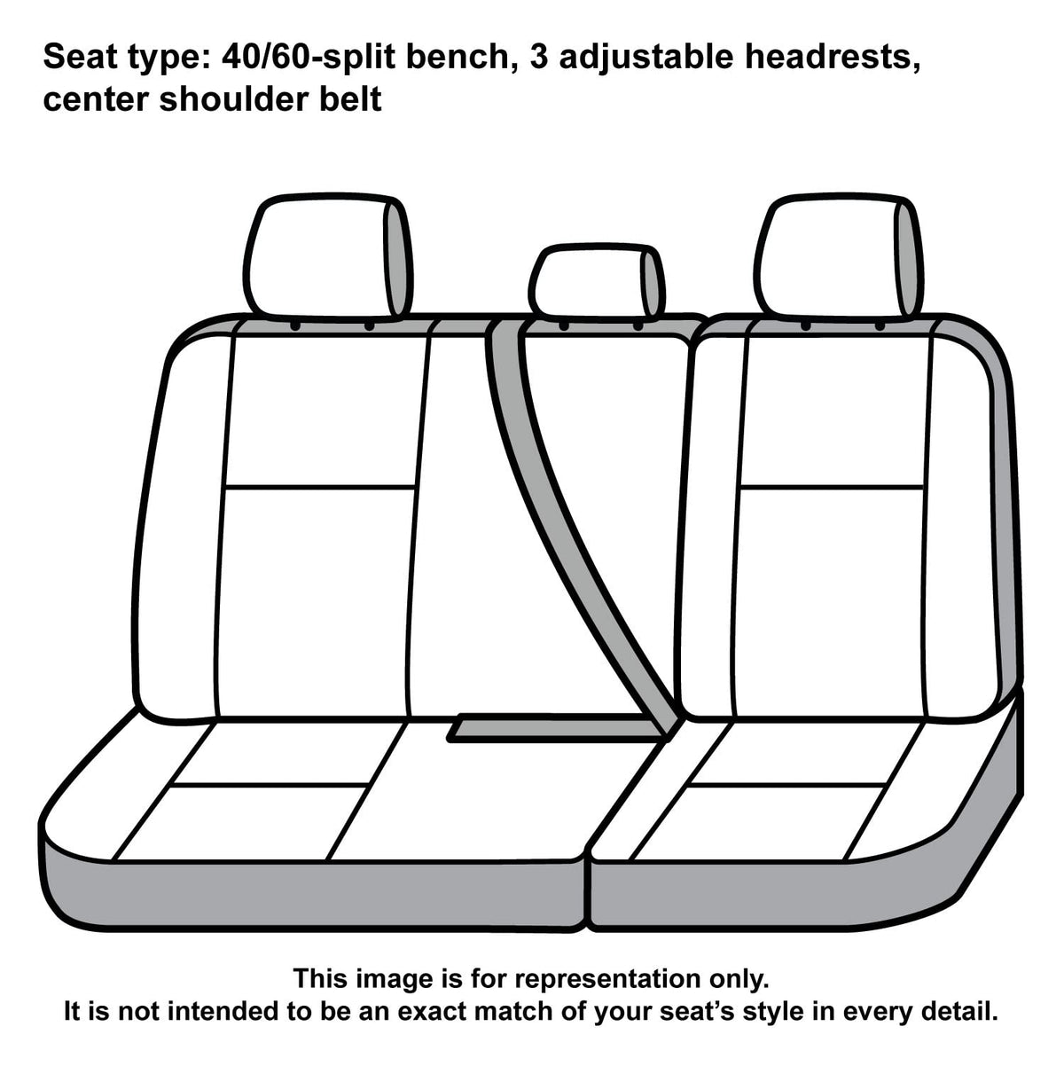 Covercraft SSC8452COBK Covercraft Carhartt Super Dux Cordura SeatSaver Custom Seat Covers