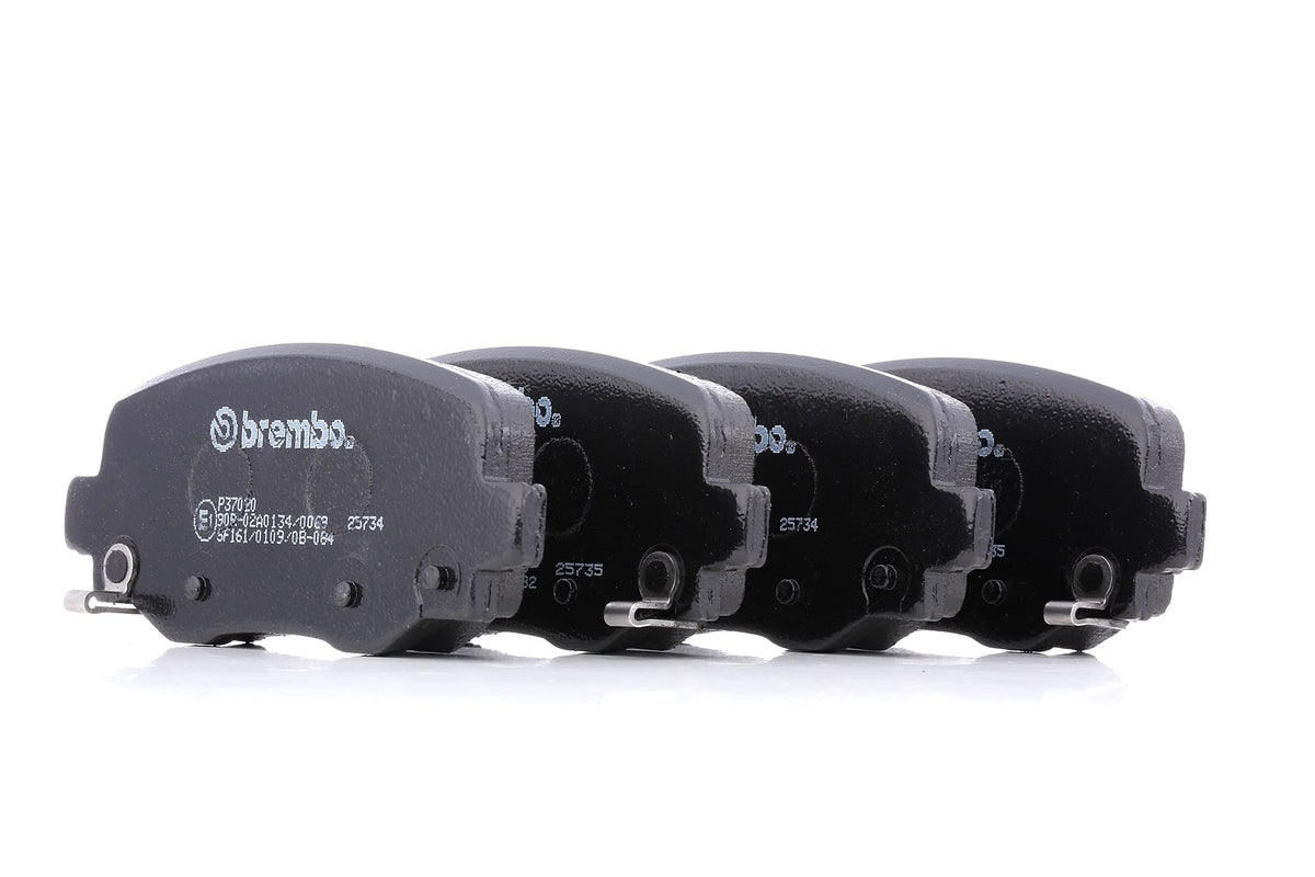 BREMBO P37020 Brembo/Black Pad Brake Pad Model Number: P37020