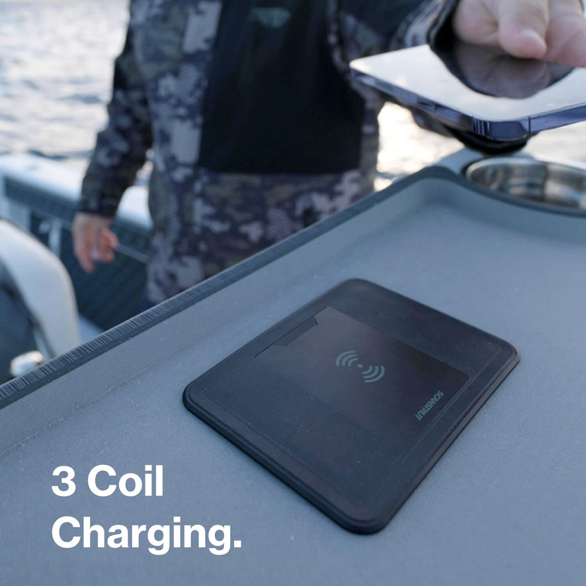 SCANSTRUT SC-CW-2GT Scanstrut SC-CW-2GT Surface 15W 3-Coil Waterproof Wireless Charger