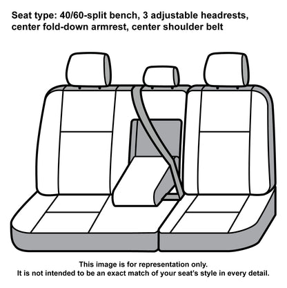 Covercraft SSC8396COBK Covercraft Carhartt Super Dux Cordura SeatSaver Custom Seat Covers